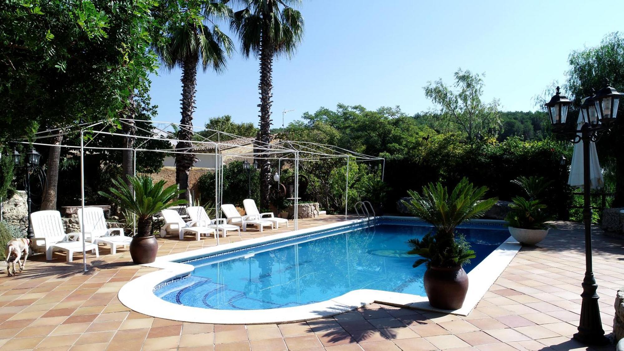El Recer Hotel Sant Pau d'Ordal Luaran gambar